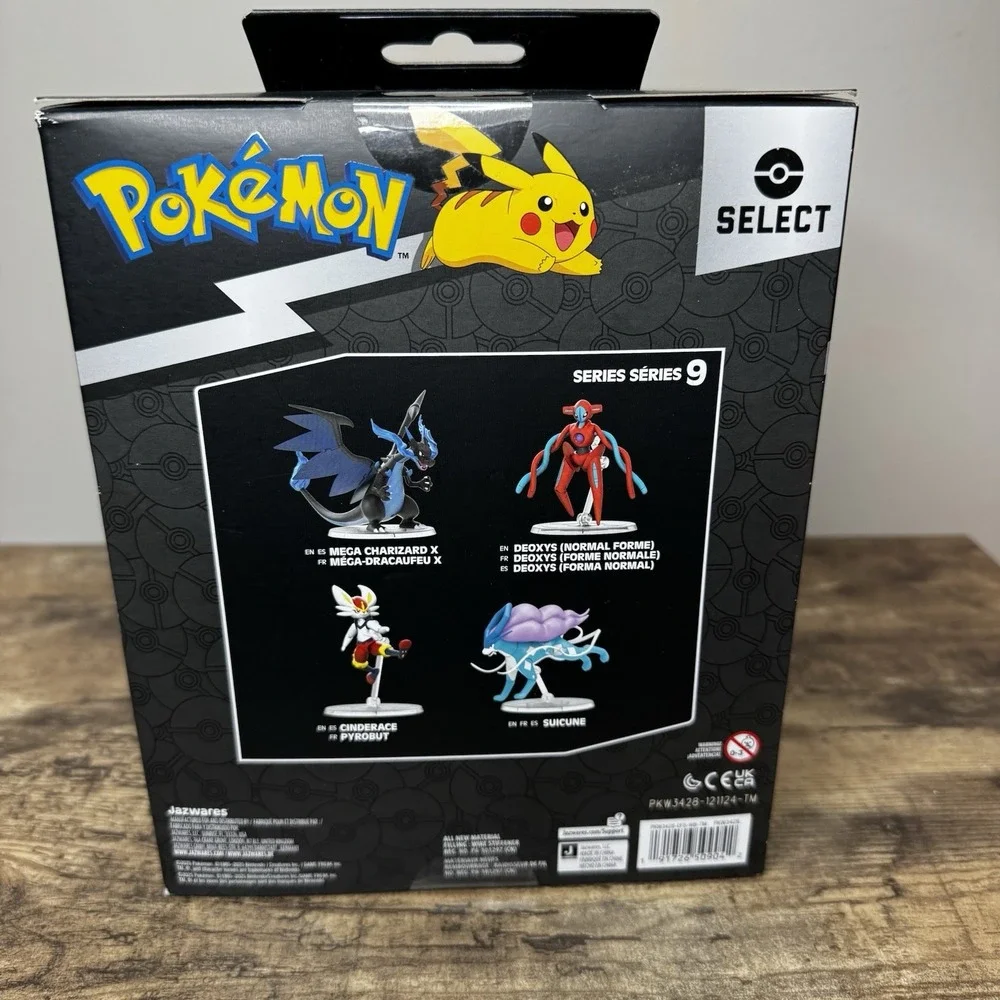 Pokemon Select Mega Charizard X Articulated Figure 2025 Exclusive Edition Sealed